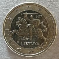 Литва 10 евроцентов 2017 год,