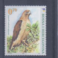 [305] Босния и Герцеговина 2008. Фауна.Птицы.Ястреб. MNH