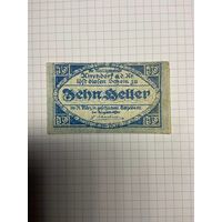 10 геллеров (нотгельды) Австрия.-2512