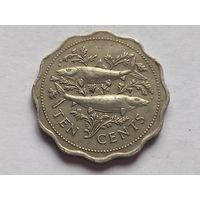 Багамы Багамские Острова 10 центов 1982 г.