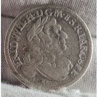 6 грошей шестак 1681 год Бранденбург-Пруссия Фридрих Вильгельм HS м.д. Кёнигсберг