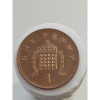 1 пенни Великобритания 1999 года  лот 45