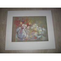 Репродукция известных художников, на бумаге, отпечатана в Испании, размер 46х54 см.НОВАЯ.