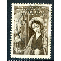 Бельгия - 1949г. - выставка картин, Мария Магдалена - 1 марка - полная серия, гашёная [Mi 846]. #2-Be-64-B-2