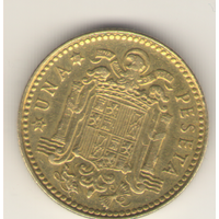 1 песета 1975 (80) г.