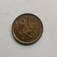 ЮАР 1 цент 1989 г.
