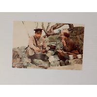 Кадр из кинофильма "А зори здесь тихие... 1973 год.