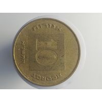 10 агорот Израиль 1991  год  лот 43