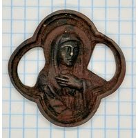 С 1 РУБЛЯ! ОБРАЗОК, НАТЕЛЬНАЯ ИКОНКА БОЖЬЯ МАТЕРЬ ДЕВА МАРИЯ