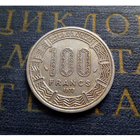 100 франков 1977 Габон #01