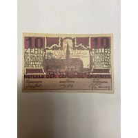 Австрия 10 геллеров нотгельд Брюн - 2101