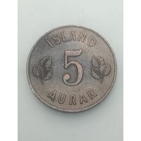 Исландия 5 эйре  1946 года .