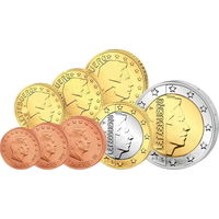 Люксембург годовой набор евро 2018 UNC
