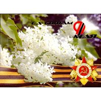 Беларусь ДМПК 2004 С праздником 9 Мая орден сирень
