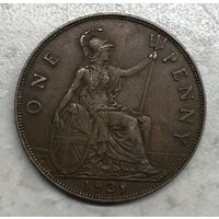 Великобритания: 1 пенни 1929 г. (Георг V)