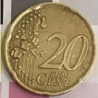 Италия 20 евроцентов 2002