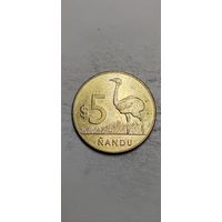 Уругвай 5 песо 2019