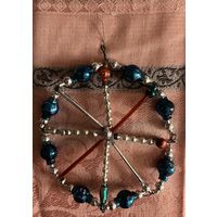 Ёлочная игрушка снежинка