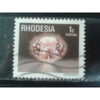 Родезия, 1978. Стандарт. Драгоценные камни. Морганит