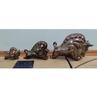 Статуэтки Зубр СССР комплект 3 шт