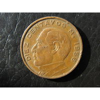 Мексика. 10 сентаво. 1956. С 20 копеек. Распродажа коллекции. Смотрите другие лоты.