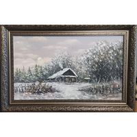 Картина маслом " Хуторок"