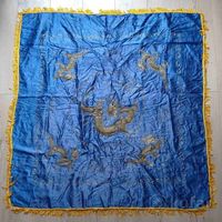 Антикварная вышивка на шелке (Китай/Индокитай)