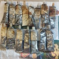 Масляная художественная краска завод  Ленинград СССР  белила цинковые засохшие 15 шт