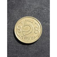 Казахстан 5 тенге 2016 Немагнитная