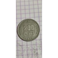 Колумбия 200 песос 1996