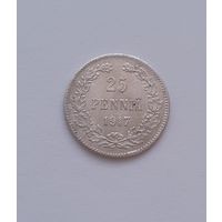 25 пенни 1917 года