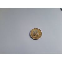 20 пенсов 2012 года. Гернси. UNC