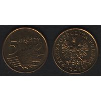 Польша y278 5 грош 2011 год (mw) (_alb2