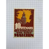 Нотгельд 10 пфеннигов Германия Малхин-0501
