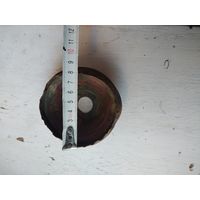 Крышка медная от стариной люстры или самовара