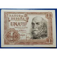 Испания 1 песета 1953 г.