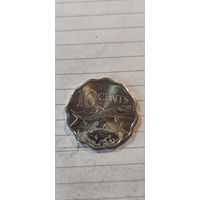 Багамы 10 цент 2010