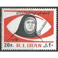 Иран. Женщина с винтовкой. 1981г. Mi#2002.