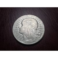 5 злотых 1932 Ядвига с 1 копейки!
