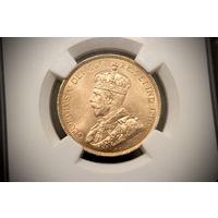 10 долларов 1914 г. Канада, Георг V. NGC MS63