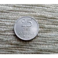 Werty71 Швеция 25 эре 1966