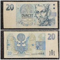 20 крон Чехия 1994 г.