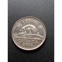 Канада 5 центов 2012 г.
