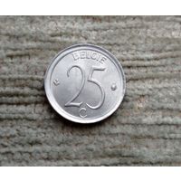 Werty71 Бельгия 25 сантимов 1974