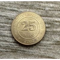Werty71 Никарагуа 25 сентаво 2007