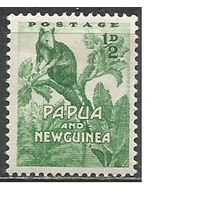 Папуа Новая Гвинея. Древесный кенгуру. 1952г. Mi#1.