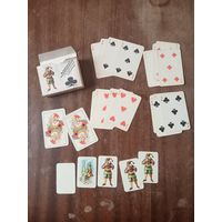 Карты игральные атласные 2-3-4-5-джокеры для комплекта