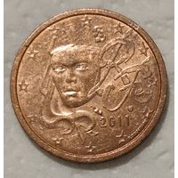 Франция 2 евроцента, 2011 (14-14-28)