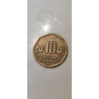Перу 10 сентимос 2006