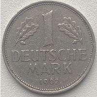 Германия 1 марка 1962 г. F